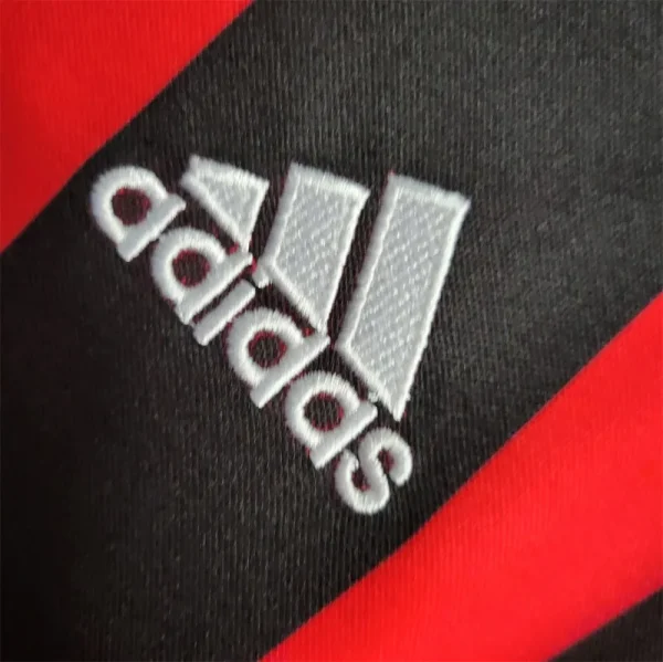 2006-07 AC Milan Ronaldo #99 Maldini #3 Kakà #22 Retro Jersey Home Replica - Image 4