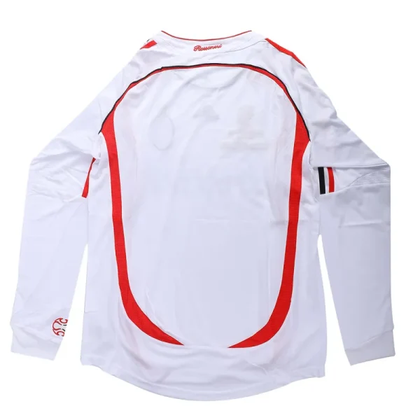 2006/07 AC Milan UCL Final Retro Jersy Away Long Sleeve - Image 2