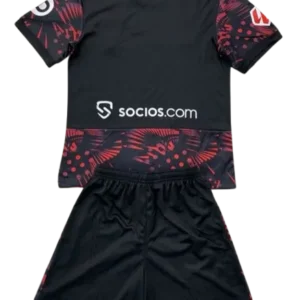 kids sevilla third kits(jersey+shorts) 24 25