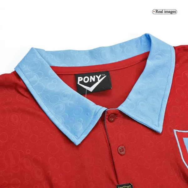 1995/96 west ham united 100th anniversary retro jersey