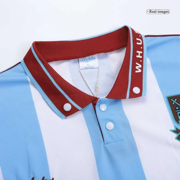 1991/92 west ham united retro jersey away