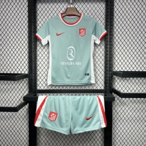 2024 25 kids atletico madrid away jersey kits