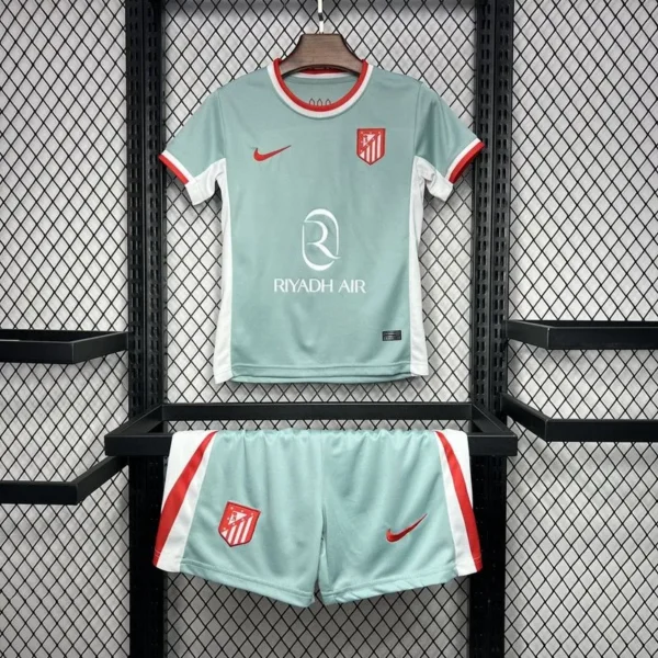 2024 25 kids atletico madrid away jersey kits