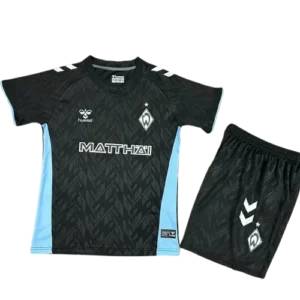 24 25 werder bremen away kids kit soccer jerseys