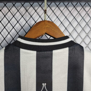 adidas newcastle united retro home long sleeve football jersey 97 99