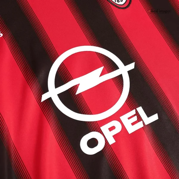 2004/05 AC Milan Retro Home Long Sleeve Jersey - Image 3