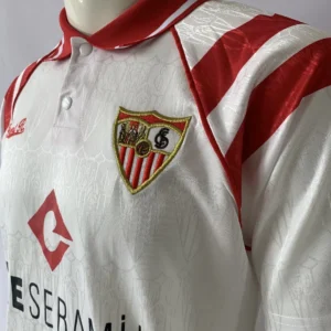 sevilla retro home jersey 1992/93