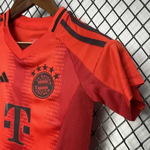 24 25 bayern munich home soccer kids kit jersey+shorts