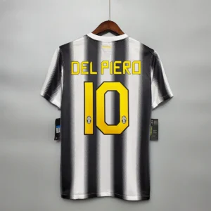 2011 12 juventus del piero #10 retro jersey home replica