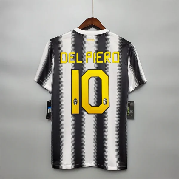 2011 12 juventus del piero #10 retro jersey home replica