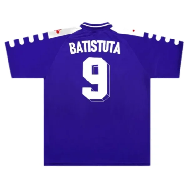 fiorentina 1998/99 retro soccer jersey home replica