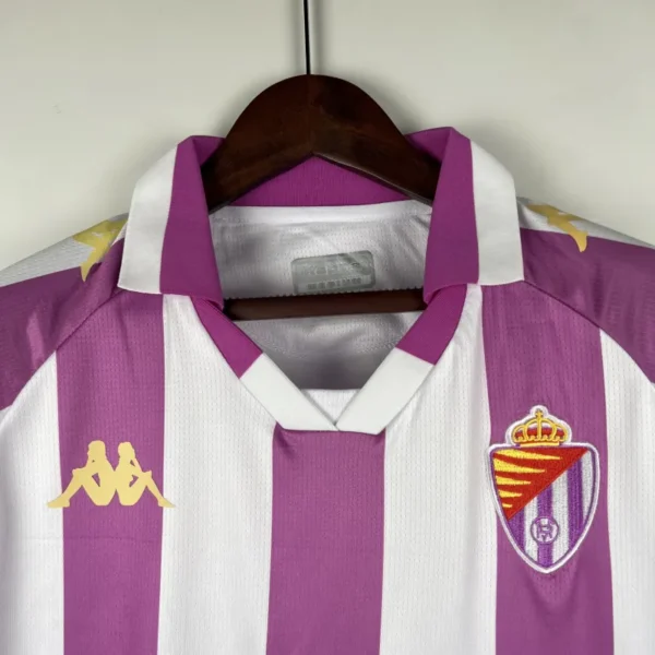 23 24 real valladolid home jersey fan version