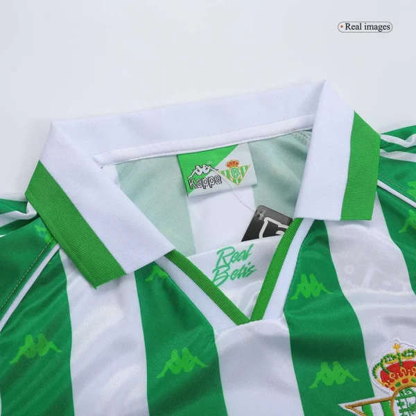 1995/96 real betis retro jersey home