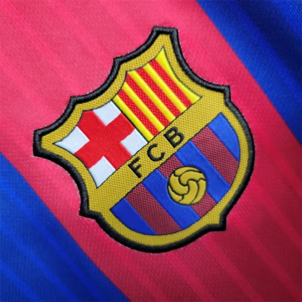 2016-17 Barcelona Home Retro Jersey - Image 3