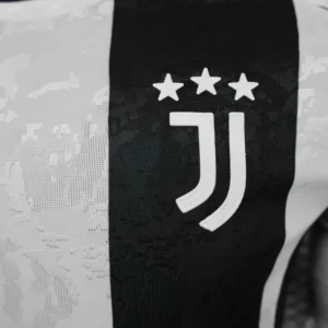 24 25 juventus home soccer jersey player version long sleeve