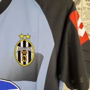 2002 03 juventus retro jersey goalkeeper grey
