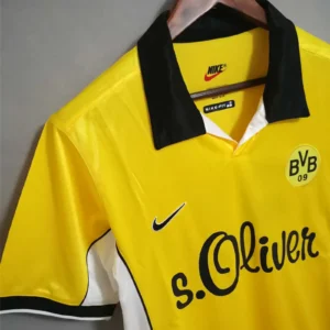 98 99 borussia dortmund retro jersey home