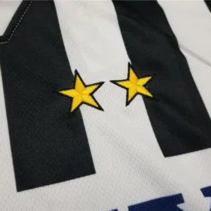 1996 97 juventus del piero #10 zidane #21 retro jersey home replica
