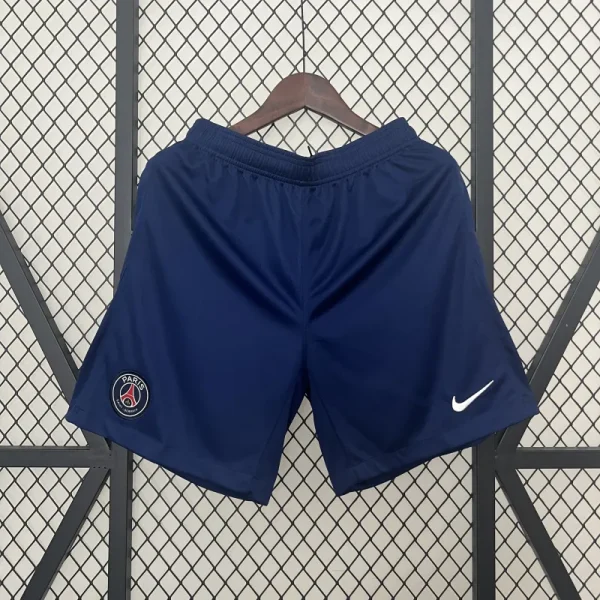 24-25 PSG Home Soccer Shorts - Image 3