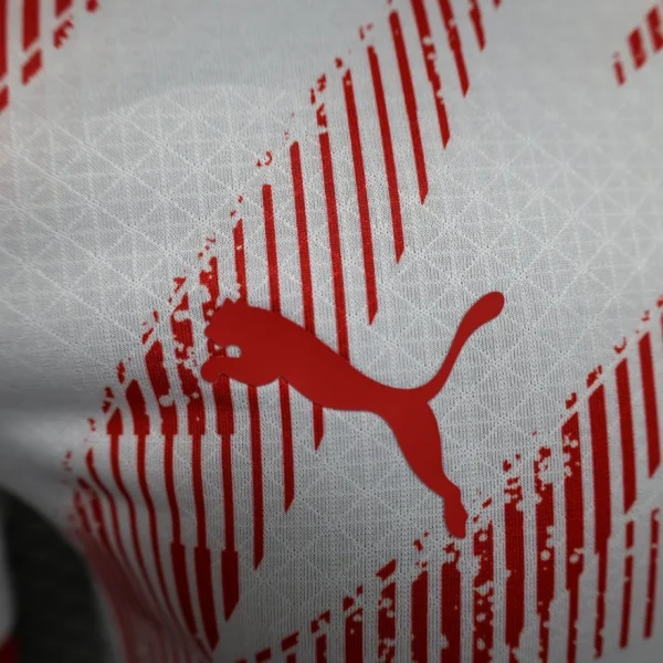 2024/2025 player version rb leipzig home football shirt