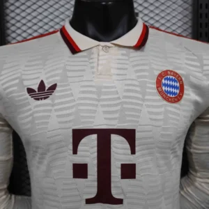 24 25 bayern munich third away player version long sleeve