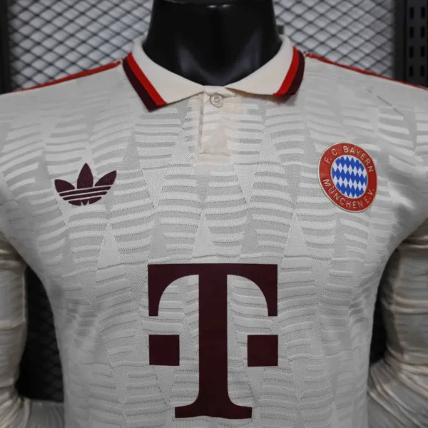 24 25 bayern munich third away player version long sleeve