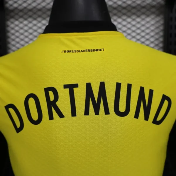 24 25 borussia dortmund home soccer jersey player version