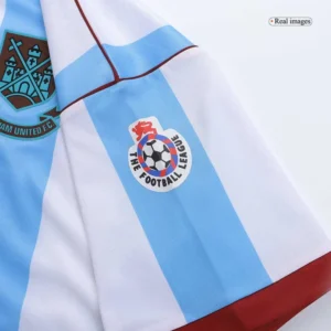 west ham united 1991/92 retro jersey away