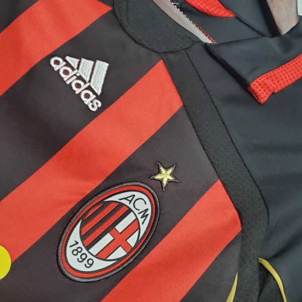 ac milan retro home jersey 2007