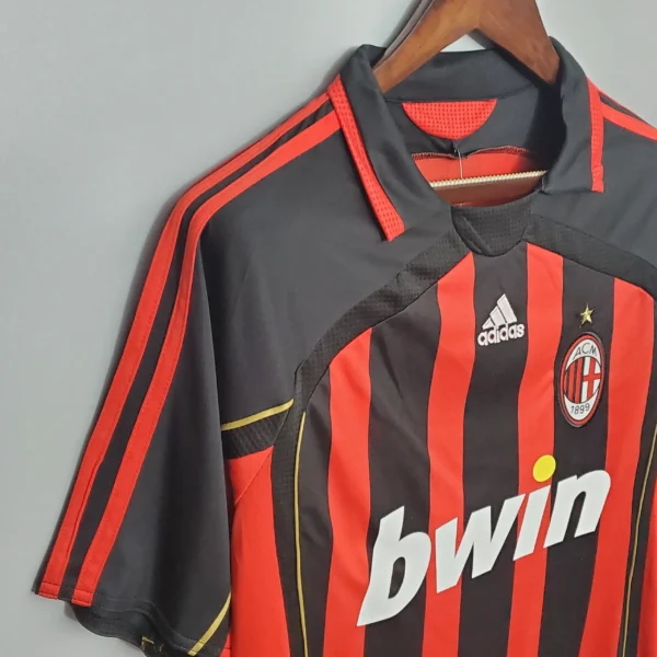 ac milan retro home jersey 2007