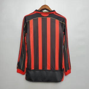 ac milan retro home jersey 2007