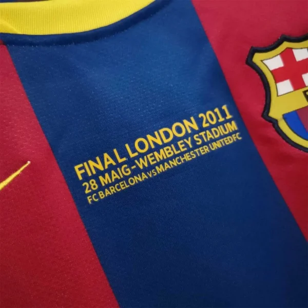 barcelona 2010 11 retro home jersey