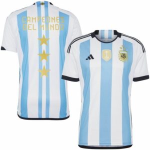 argentina 3 star world champion jersey