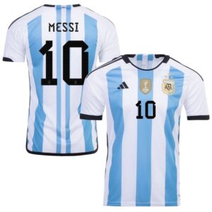 argentina 3 star home jersey 2022 2023 messi