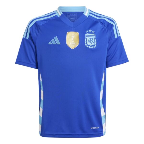 argentina away child kit jersey 2024 2025