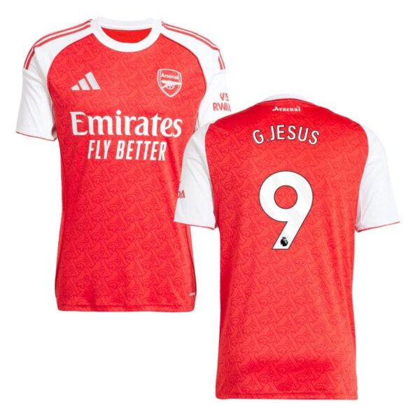 arsenal home jersey 2025 2026 jesus