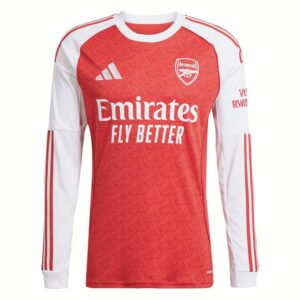 arsenal home jersey 2025 2026 long sleeve
