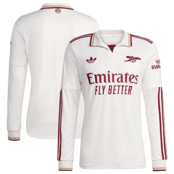 arsenal third jersey 2025 2026 long sleeves