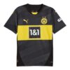 bvb dortmund away child kit shirt 2024 2025