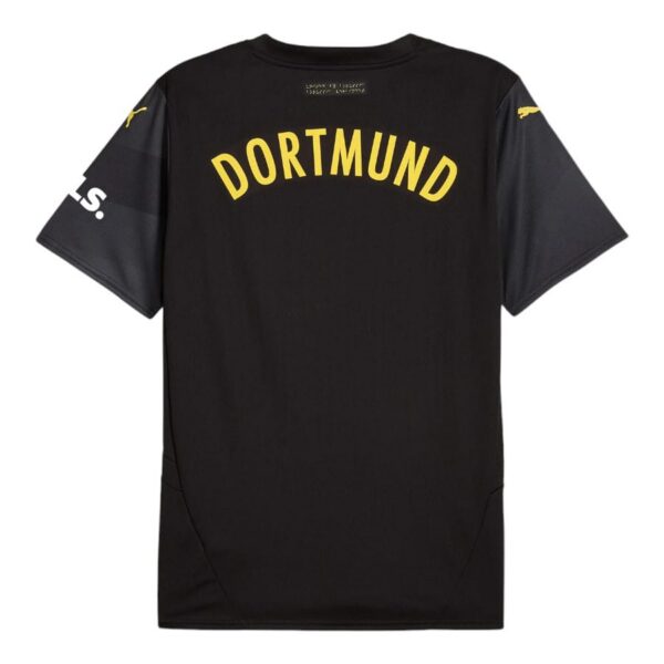 bvb dortmund away child kit shirt 2024 2025