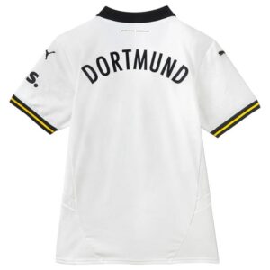 bvb dortmund third children’s kit jersey 2024 2025
