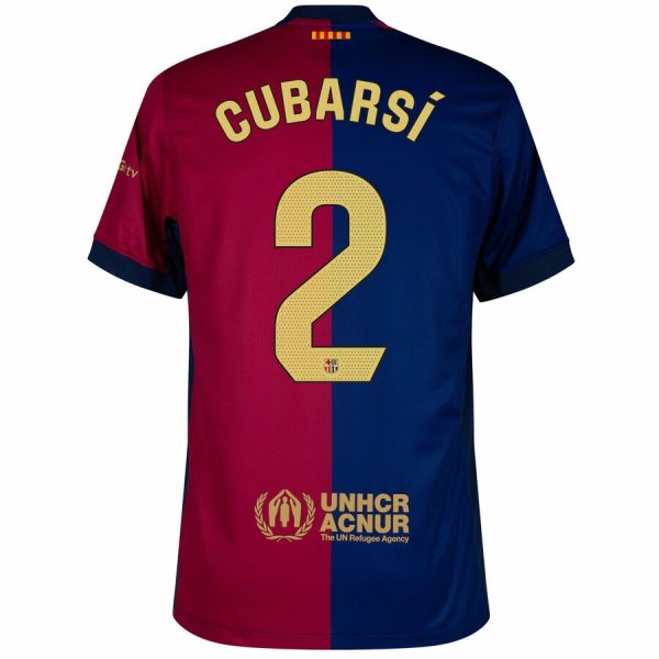 Barca Home Jersey 2024 2025 Cubarsi New Sponsor - Image 2