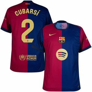 Barca Home Jersey 2024 2025 Cubarsi New Sponsor