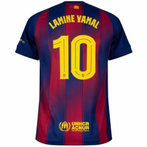 barca home kit kids jersey 2025 2026 lamine yamal