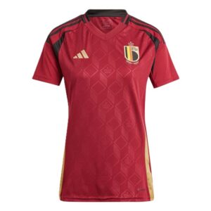 belgium women’s home jersey 2024 2025