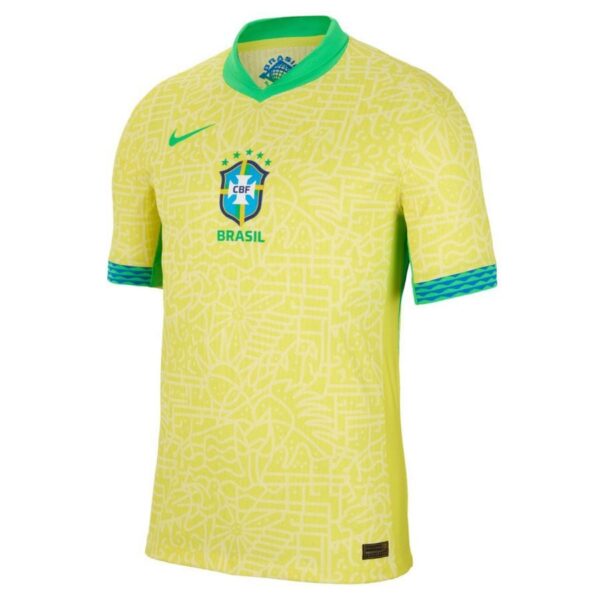 brazil home match jersey 2024 2025