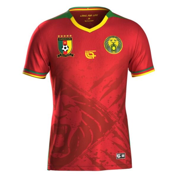 cameroon 2025 2026 away kit kids jersey