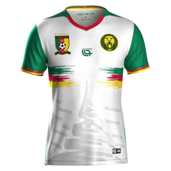 cameroon 2025 2026 third kids kit jersey