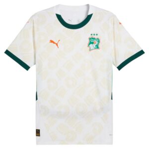 ivory coast away children’s kit jersey 2024 2025