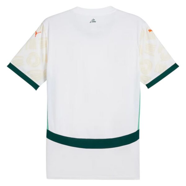 ivory coast away children’s kit jersey 2024 2025